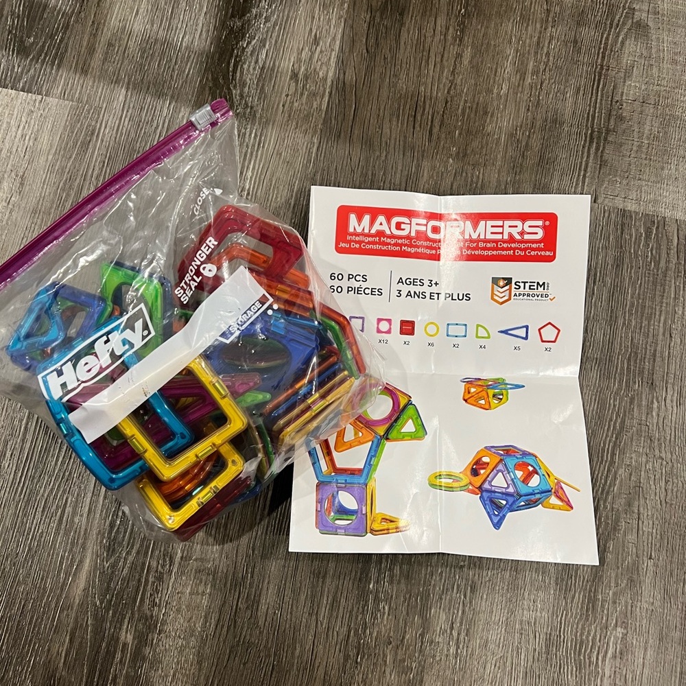 Megaformers Magnetic building tiles